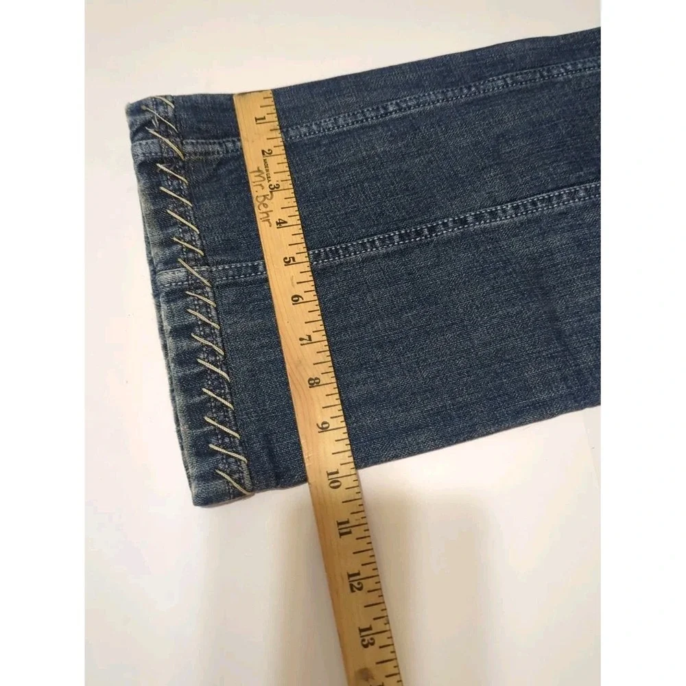 Antik Denim Jeans Mens 33 Medium Wash Distressed Y2K Streetwear Wide leg